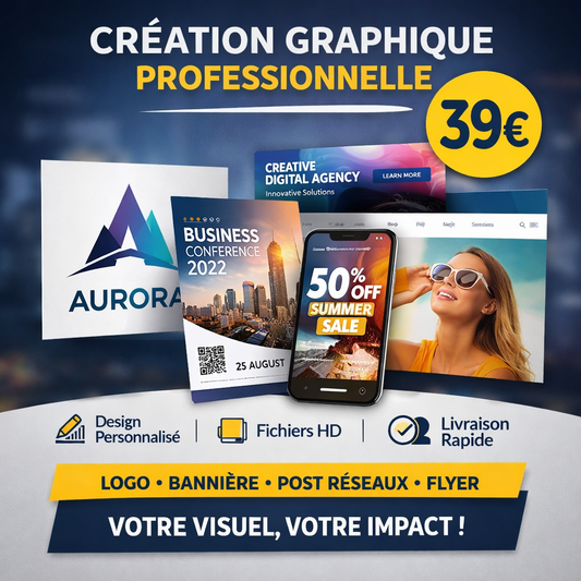 Graphic Design Pack – Professional Visual Creation - 39€